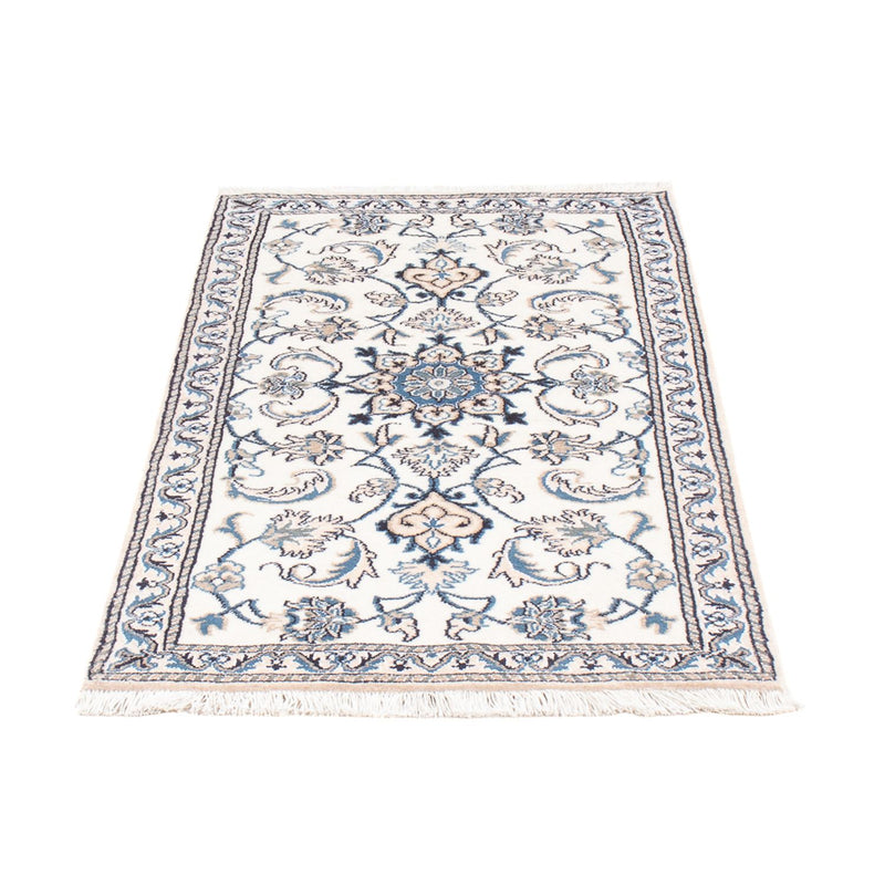 Persisk tæppe - Nain - 136 x 68 cm - creme
