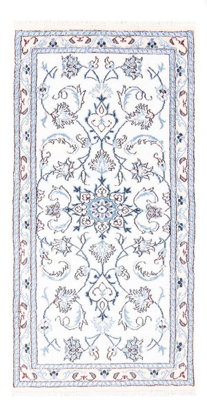 Persisk tæppe - Nain - 146 x 69 cm - creme