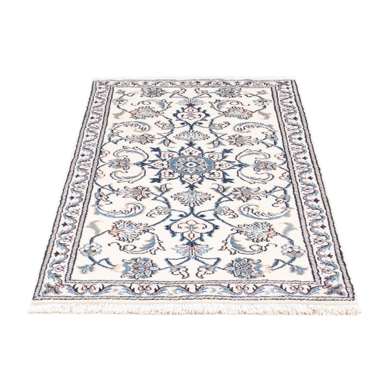Persisk tæppe - Nain - 135 x 68 cm - creme