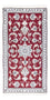 Persisk tæppe - Nain - 136 x 66 cm - rød