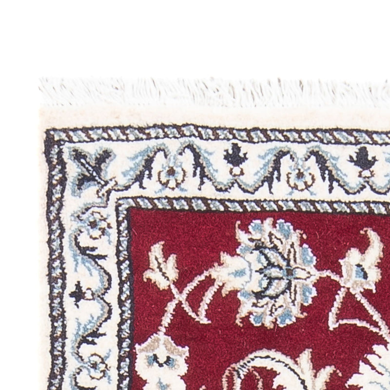 Persisk tæppe - Nain - 136 x 66 cm - rød