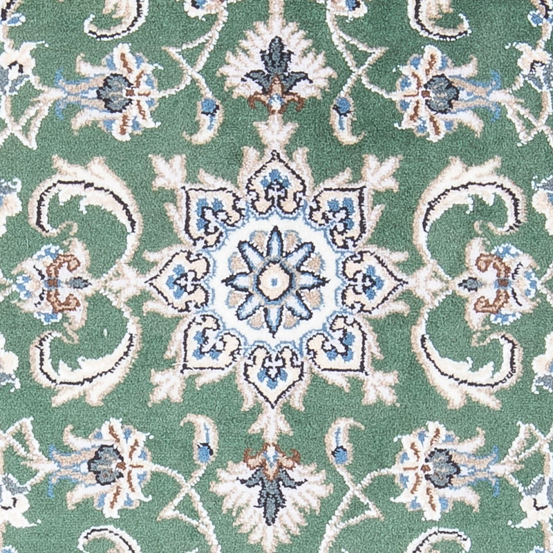 Persisk tæppe - Nain - 138 x 70 cm - grøn