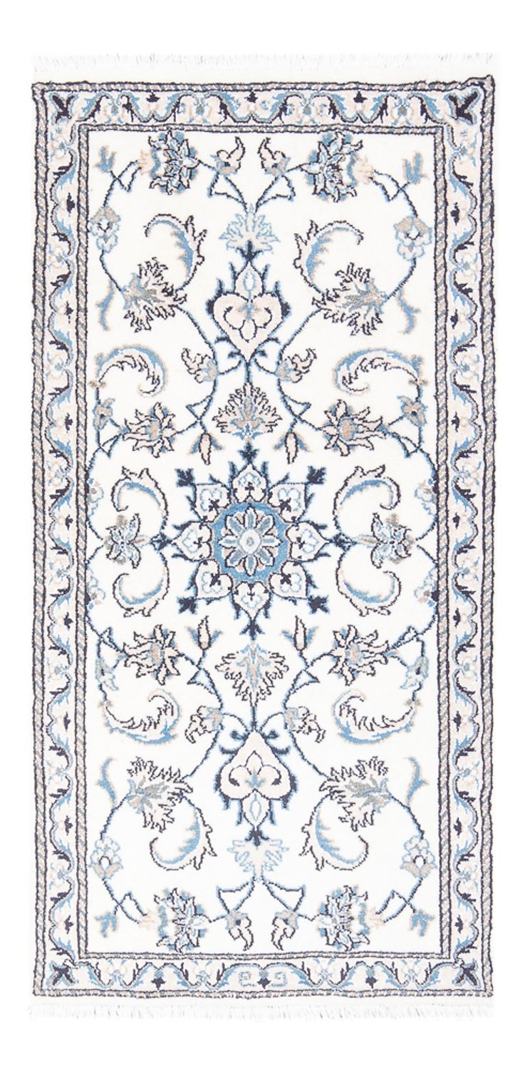 Persisk tæppe - Nain - 137 x 89 cm - creme