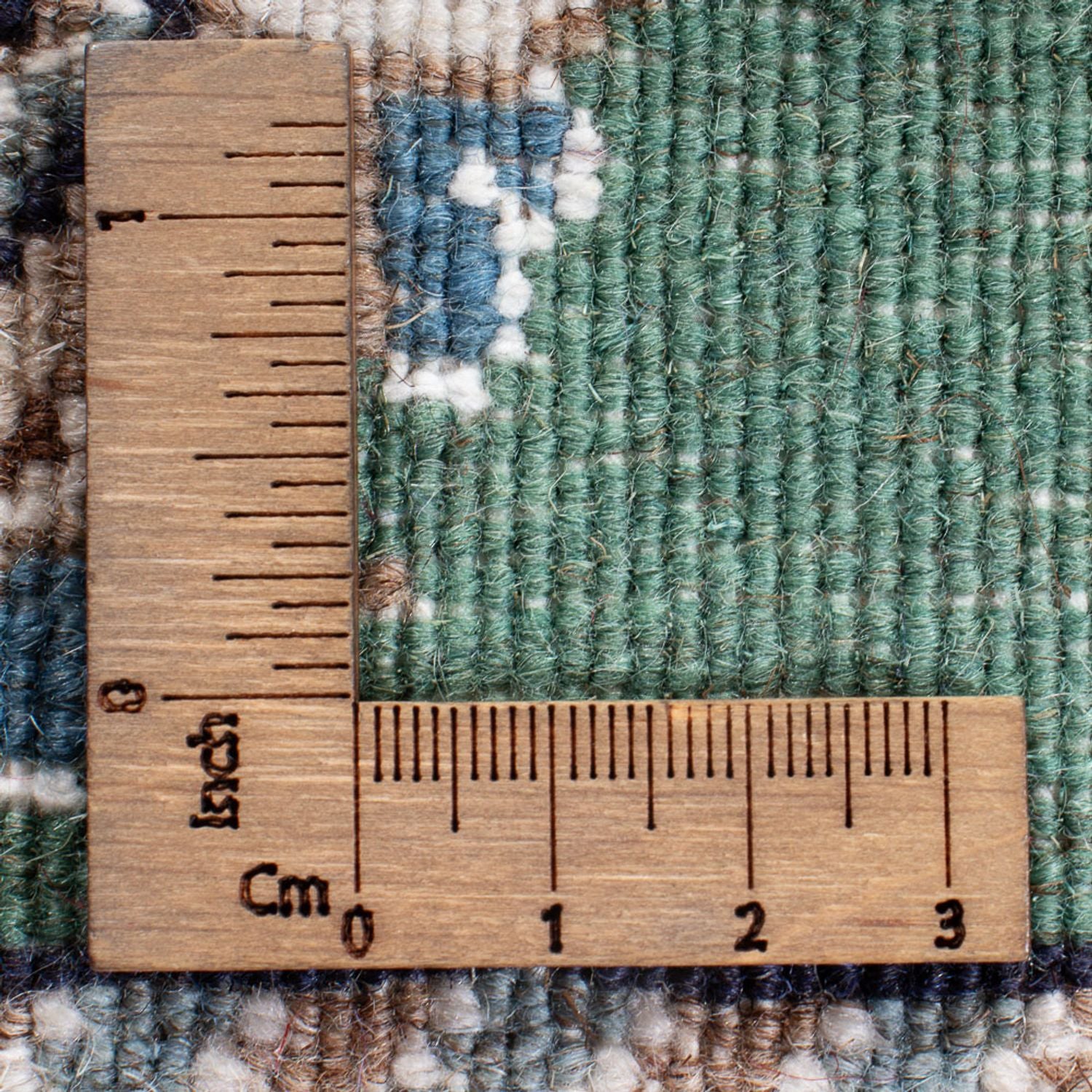 Persisk tæppe - Nain - 141 x 68 cm - grøn