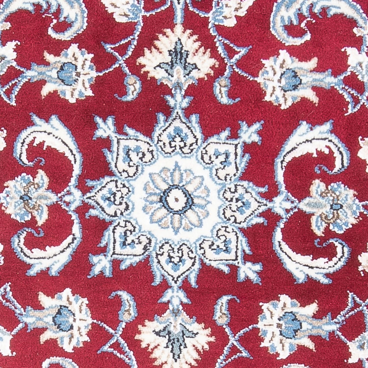 Persisk tæppe - Nain - 141 x 72 cm - rød