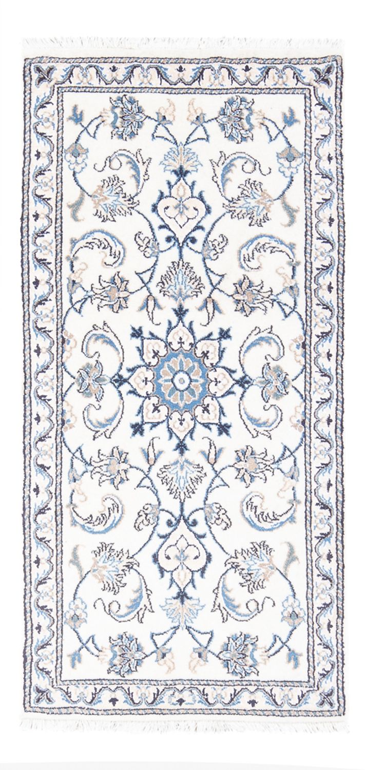 Persisk tæppe - Nain - 146 x 67 cm - creme
