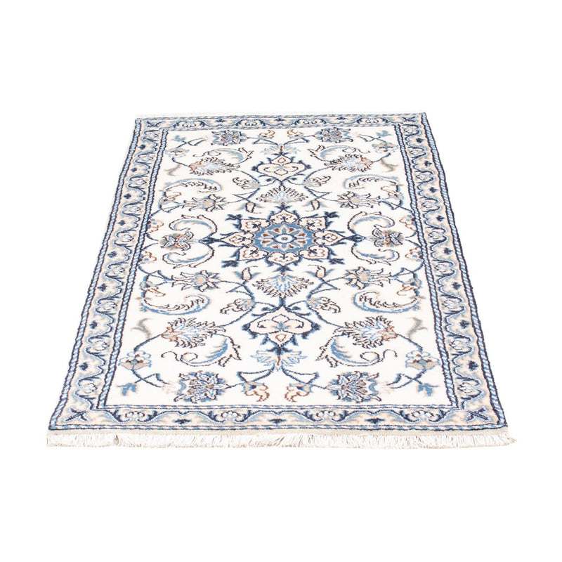 Persisk tæppe - Nain - 137 x 68 cm - creme