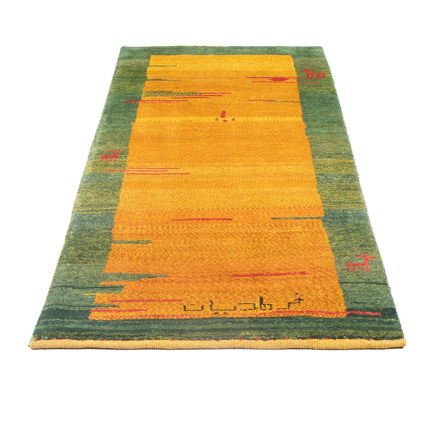 Løber Gabbeh-tæppe - Persisk - 198 x 75 cm - flerfarvet