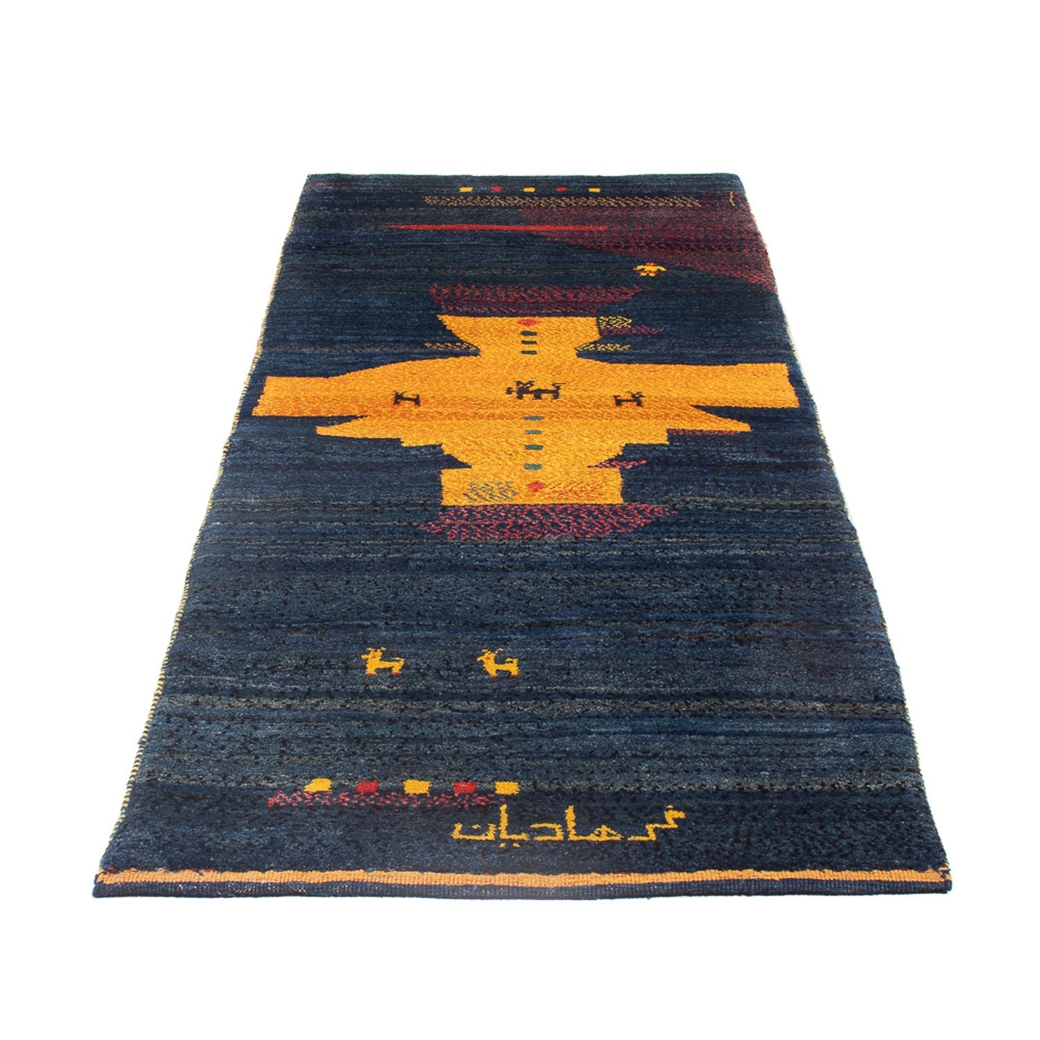 Løber Gabbeh-tæppe - Persisk - 230 x 85 cm - flerfarvet