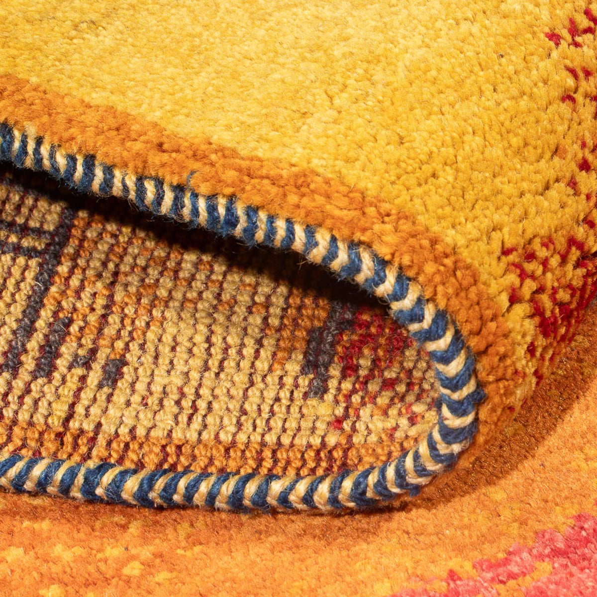 Løber Gabbeh-tæppe - Persisk - 213 x 85 cm - flerfarvet