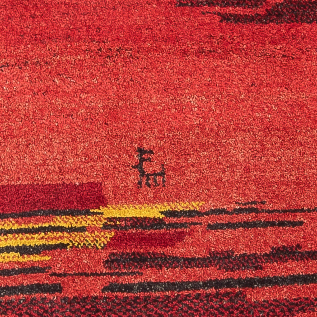 Løber Gabbeh-tæppe - Persisk - 200 x 83 cm - flerfarvet