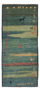 Persisk Gabbeh Tæppe 87x195cm - Perserteppich Wollteppich