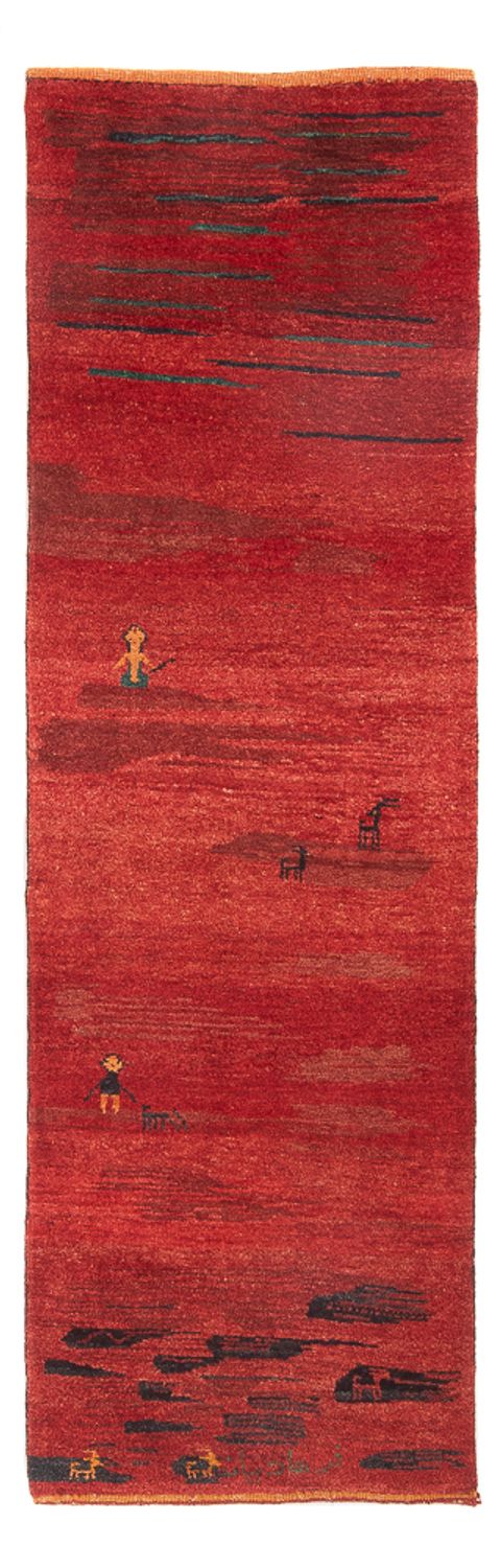 Løber Gabbeh-tæppe - Persisk - 236 x 73 cm - flerfarvet