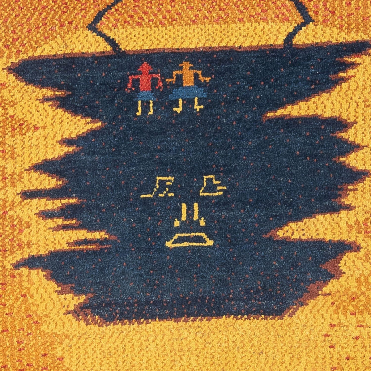 Løber Gabbeh-tæppe - Persisk - 293 x 87 cm - flerfarvet