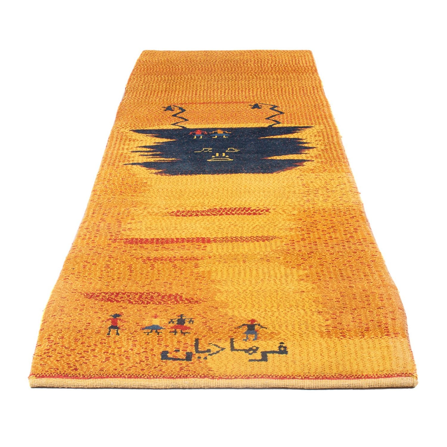 Løber Gabbeh-tæppe - Persisk - 293 x 87 cm - flerfarvet