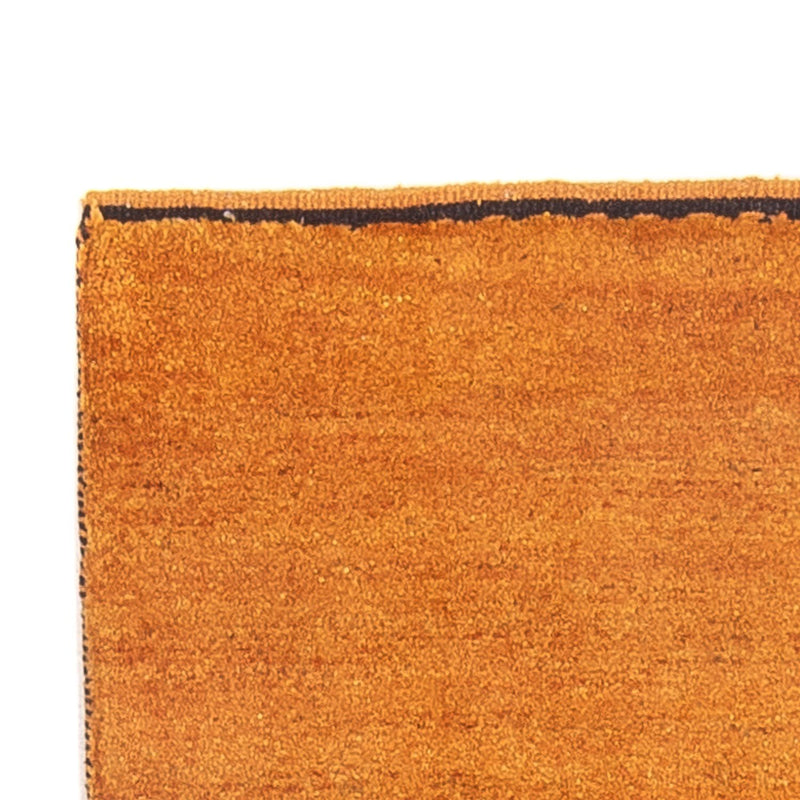 Løber Gabbeh-tæppe - Persisk - 220 x 74 cm - orange