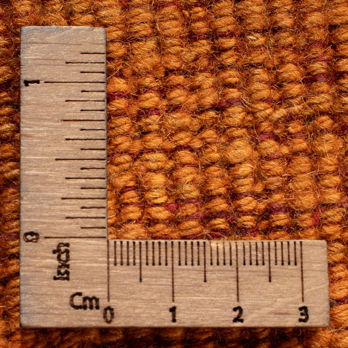 Løber Gabbeh-tæppe - Persisk - 220 x 74 cm - orange