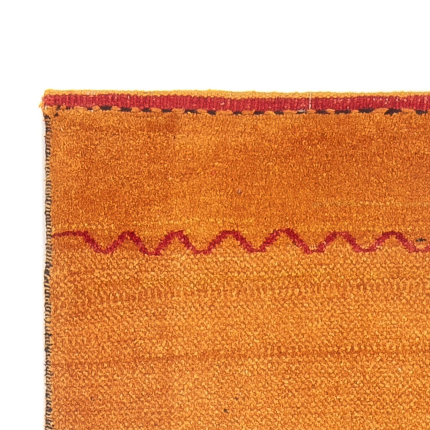 Løber Gabbeh-tæppe - Persisk - 236 x 85 cm - orange