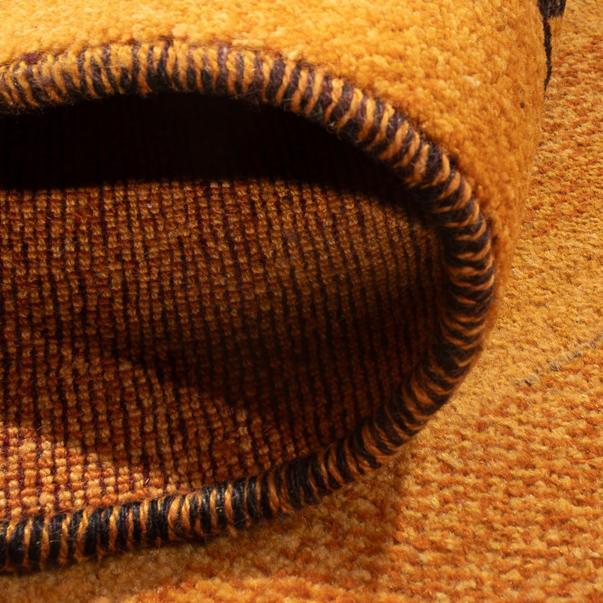 Løber Gabbeh-tæppe - Persisk - 236 x 85 cm - orange