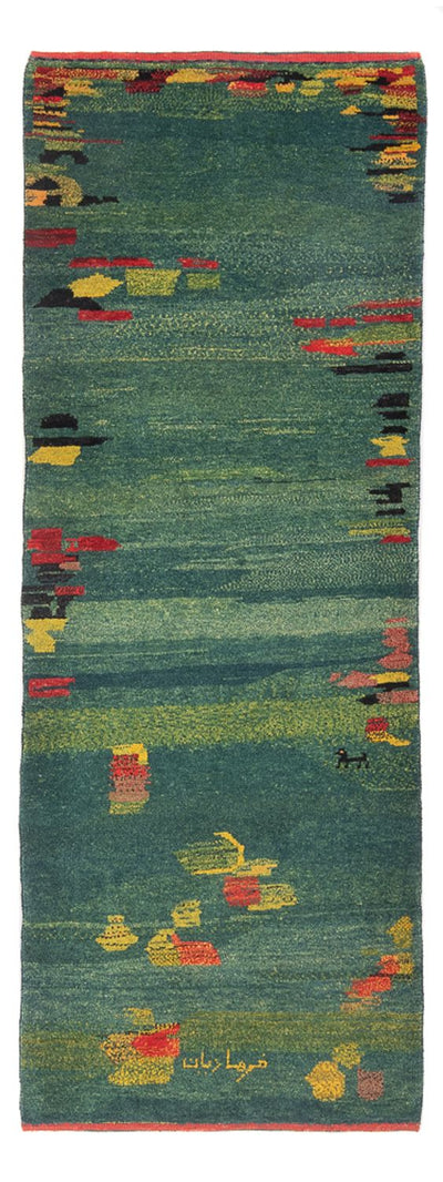 Persisk Gabbeh Tæppe 87x218cm - Perserteppich Wollteppich