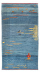 Persisk Gabbeh Tæppe 193x90cm - Perserteppich Wollteppich