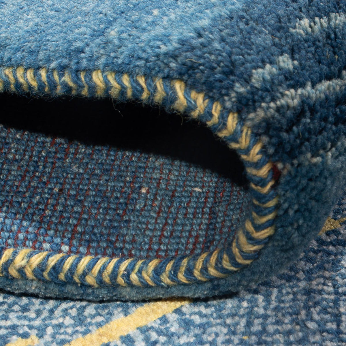 Løber Gabbeh-tæppe - Persisk - 193 x 90 cm - flerfarvet