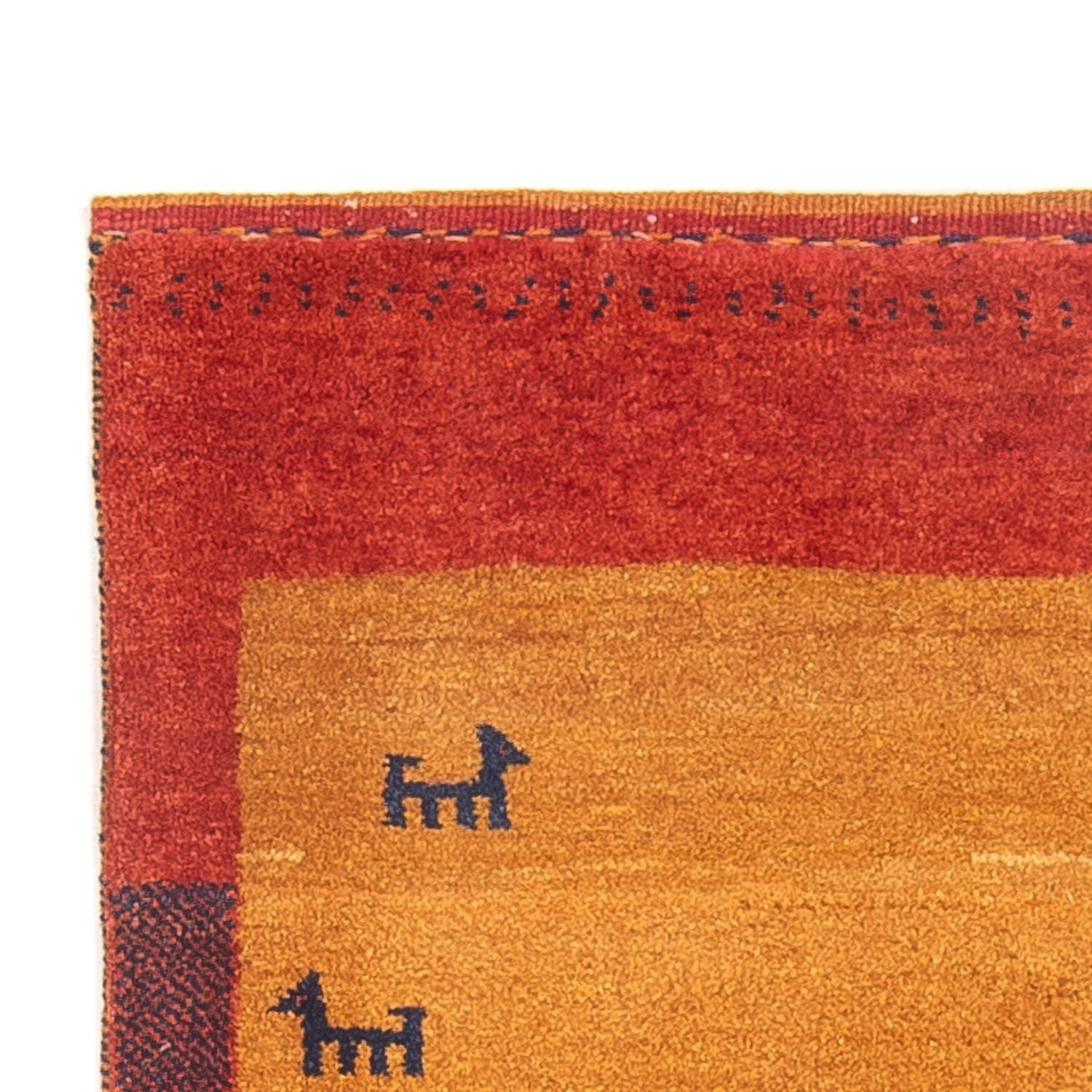Løber Gabbeh-tæppe - Persisk - 216 x 82 cm - flerfarvet