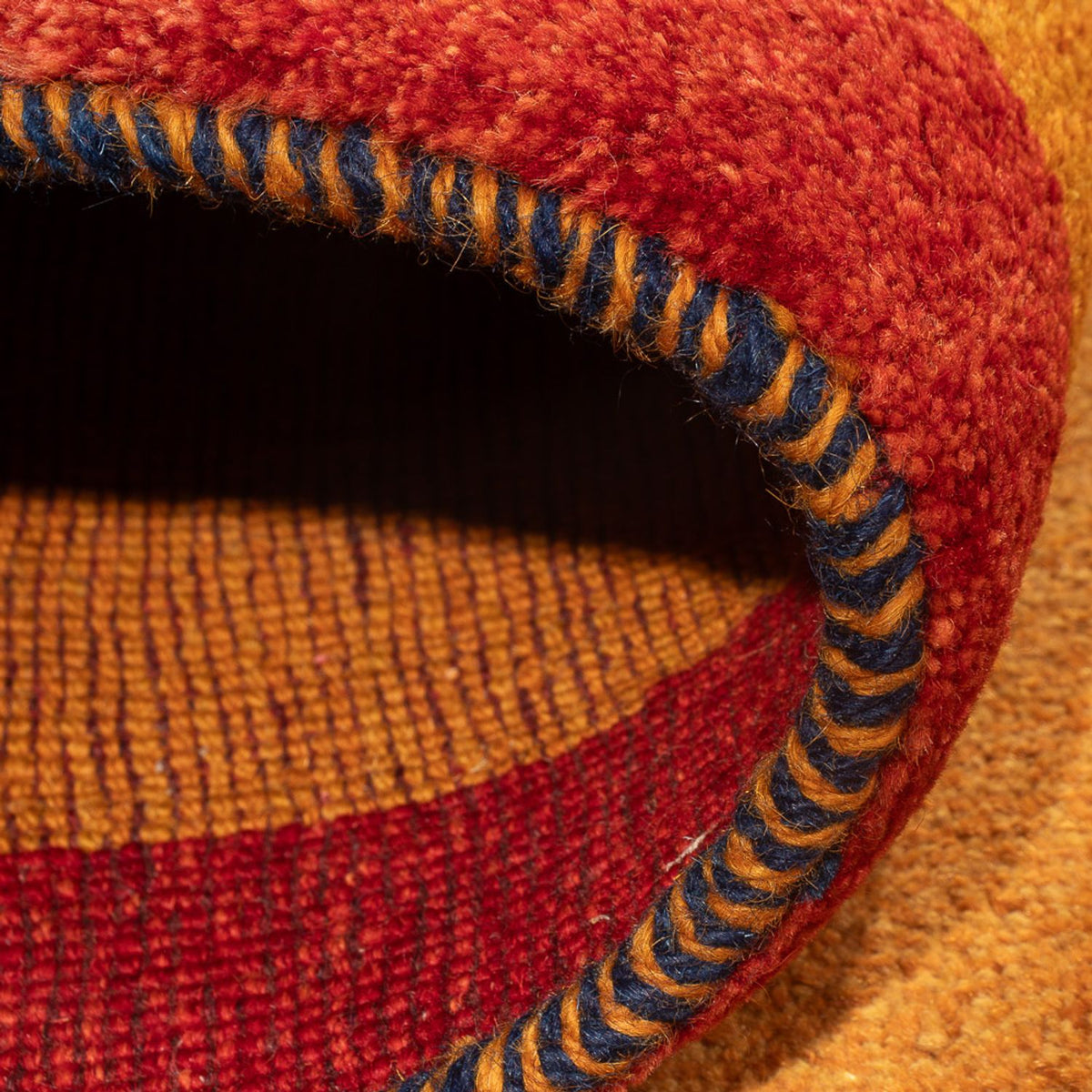 Løber Gabbeh-tæppe - Persisk - 216 x 82 cm - flerfarvet