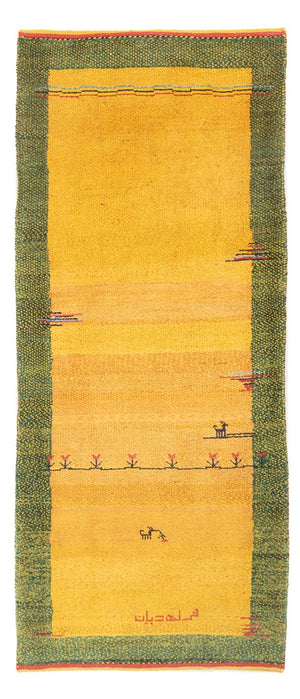 Løber Gabbeh-tæppe - Persisk - 196 x 83 cm - flerfarvet