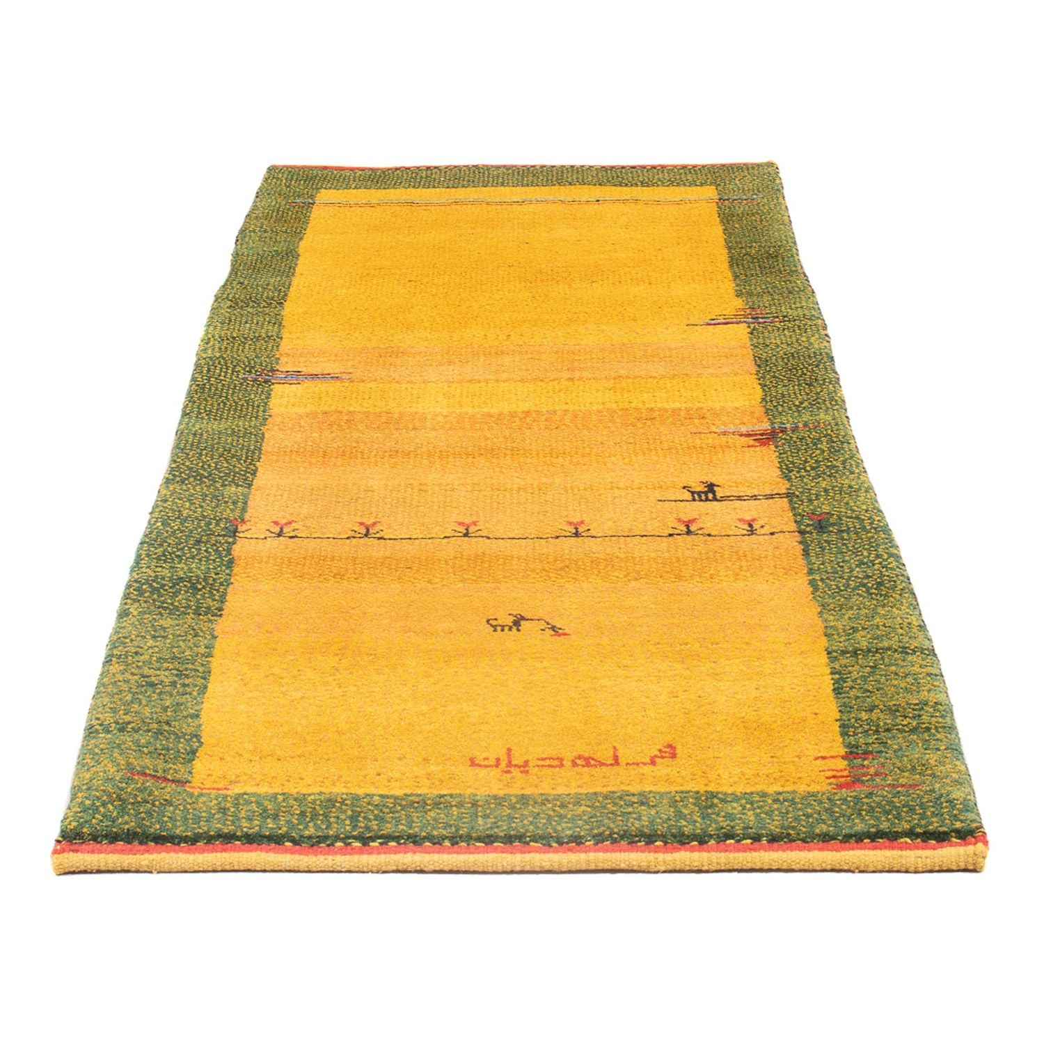 Løber Gabbeh-tæppe - Persisk - 196 x 83 cm - flerfarvet