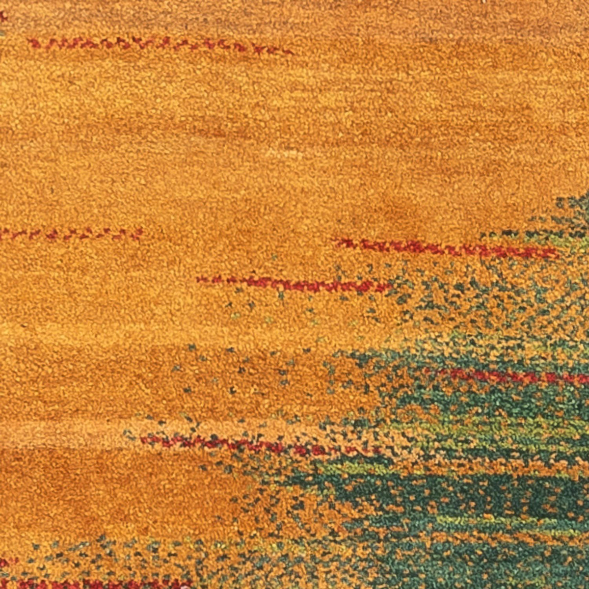 Løber Gabbeh-tæppe - Persisk - 186 x 71 cm - flerfarvet