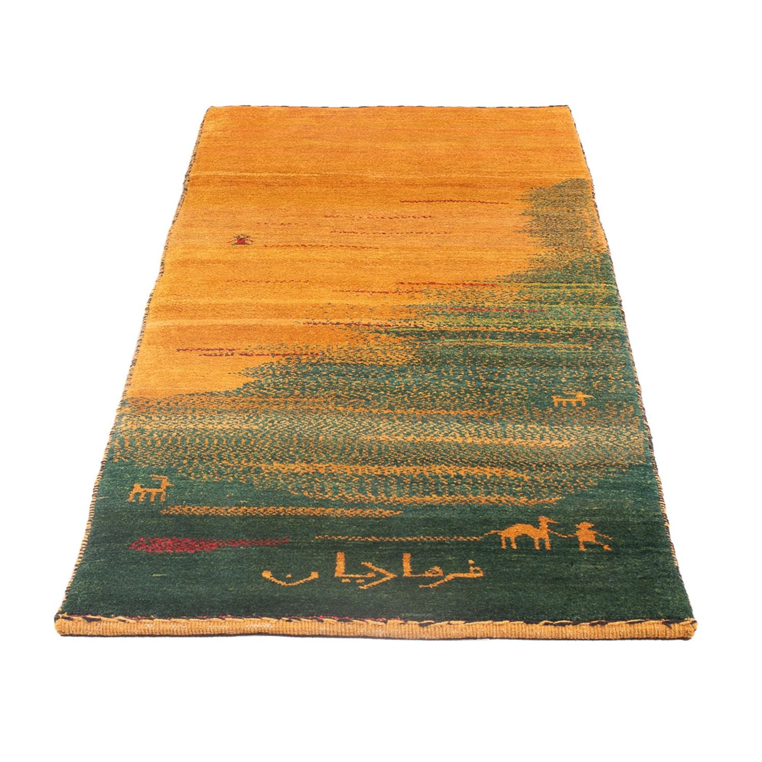 Løber Gabbeh-tæppe - Persisk - 186 x 71 cm - flerfarvet