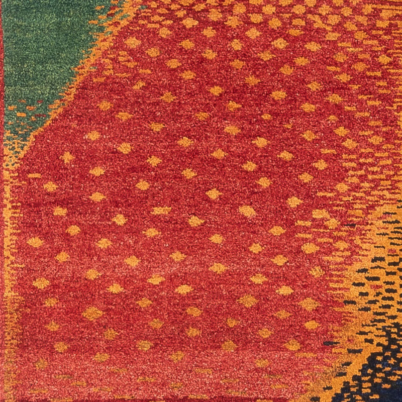 Løber Gabbeh-tæppe - Persisk - 285 x 68 cm - flerfarvet