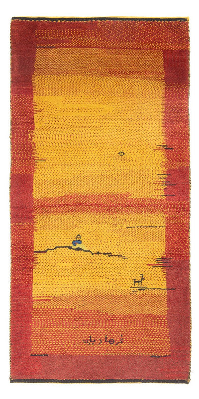 Persisk Gabbeh Tæppe 88x188cm - Perserteppich Wollteppich