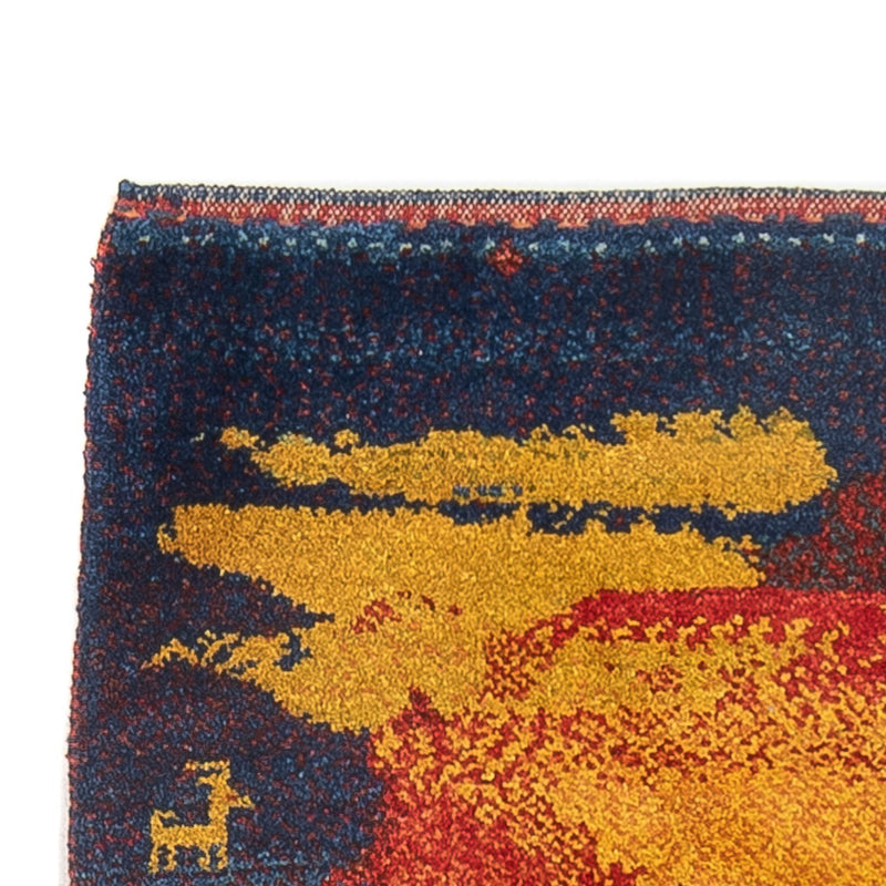 Løber Gabbeh-tæppe - Persisk - 212 x 80 cm - flerfarvet