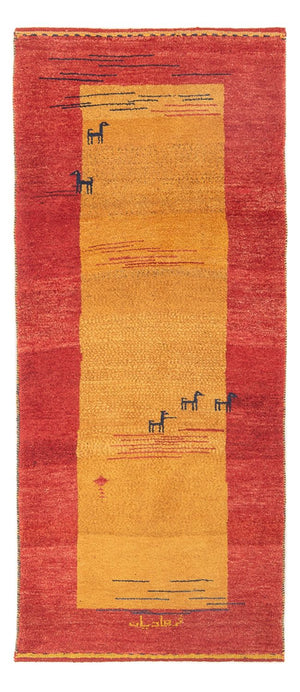 Løber Gabbeh-tæppe - Persisk - 177 x 75 cm - flerfarvet