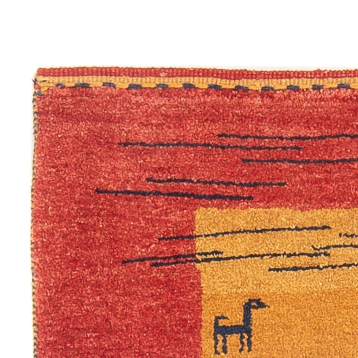 Persisk Gabbeh Tæppe 75x177cm - Perserteppich Wollteppich