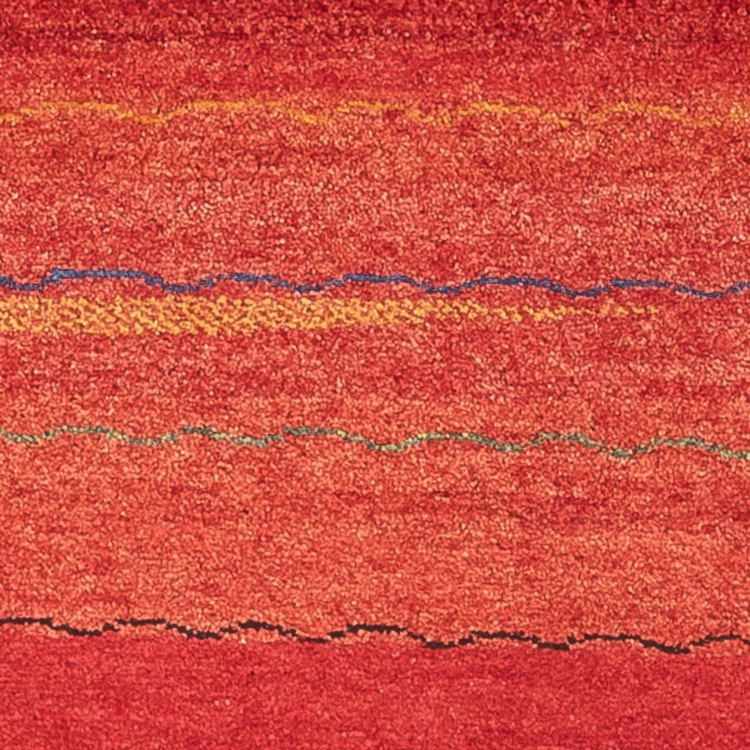 Løber Gabbeh-tæppe - Persisk - 187 x 87 cm - rød