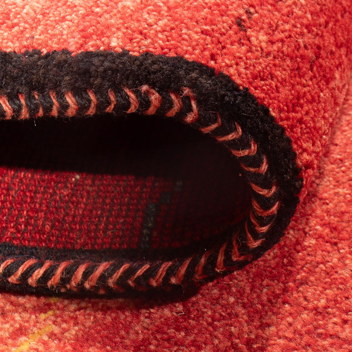 Løber Gabbeh-tæppe - Persisk - 187 x 87 cm - rød