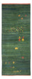 Løber Gabbeh-tæppe - Persisk - 202 x 78 cm - grøn
