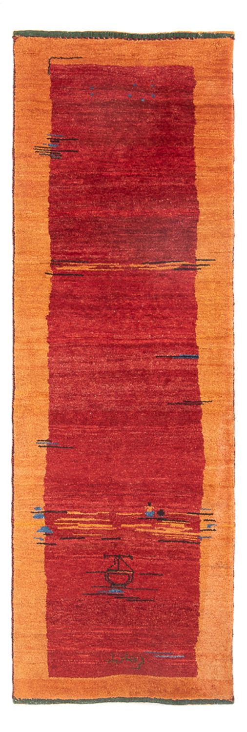 Løber Gabbeh-tæppe - Persisk - 220 x 70 cm - flerfarvet