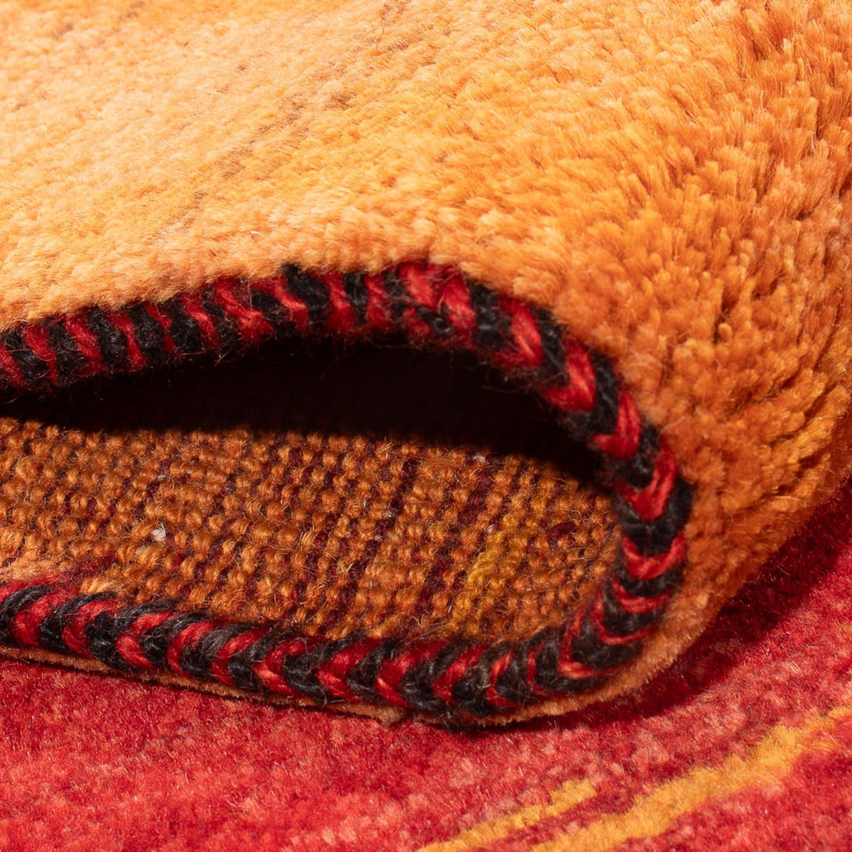 Løber Gabbeh-tæppe - Persisk - 220 x 70 cm - flerfarvet