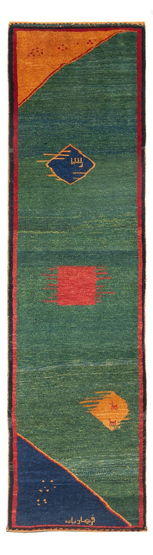 Løber Gabbeh-tæppe - Persisk - 265 x 72 cm - flerfarvet