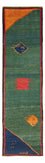 Løber Gabbeh-tæppe - Persisk - 265 x 72 cm - flerfarvet