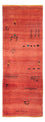 Løber Gabbeh-tæppe - Persisk - 225 x 83 cm - lysrød