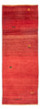 Løber Gabbeh-tæppe - Persisk - 227 x 85 cm - rød