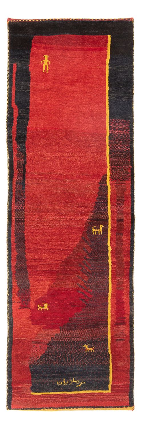 Løber Gabbeh-tæppe - Persisk - 230 x 73 cm - flerfarvet