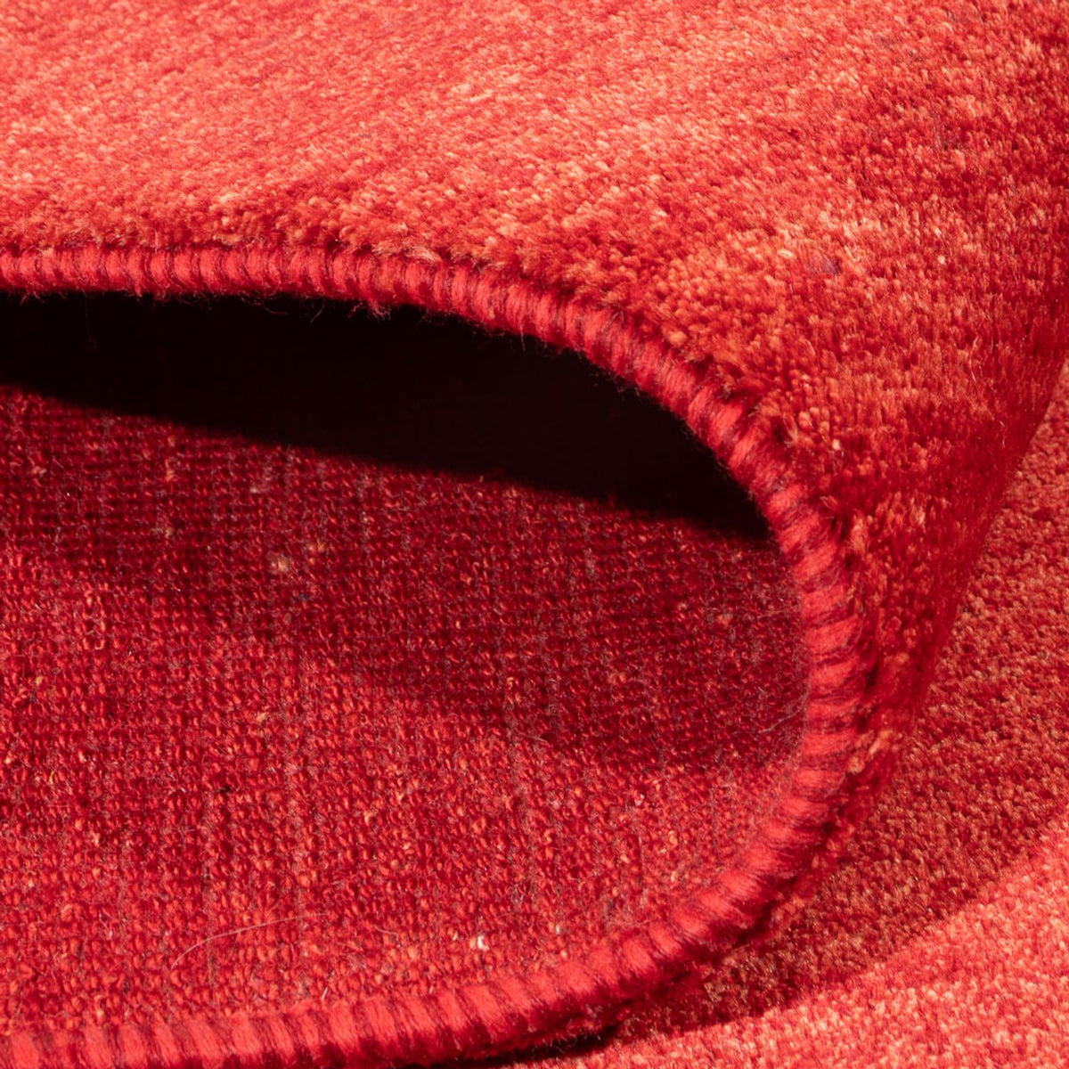 Gabbeh-tæppe - Persisk - 243 x 175 cm - rød