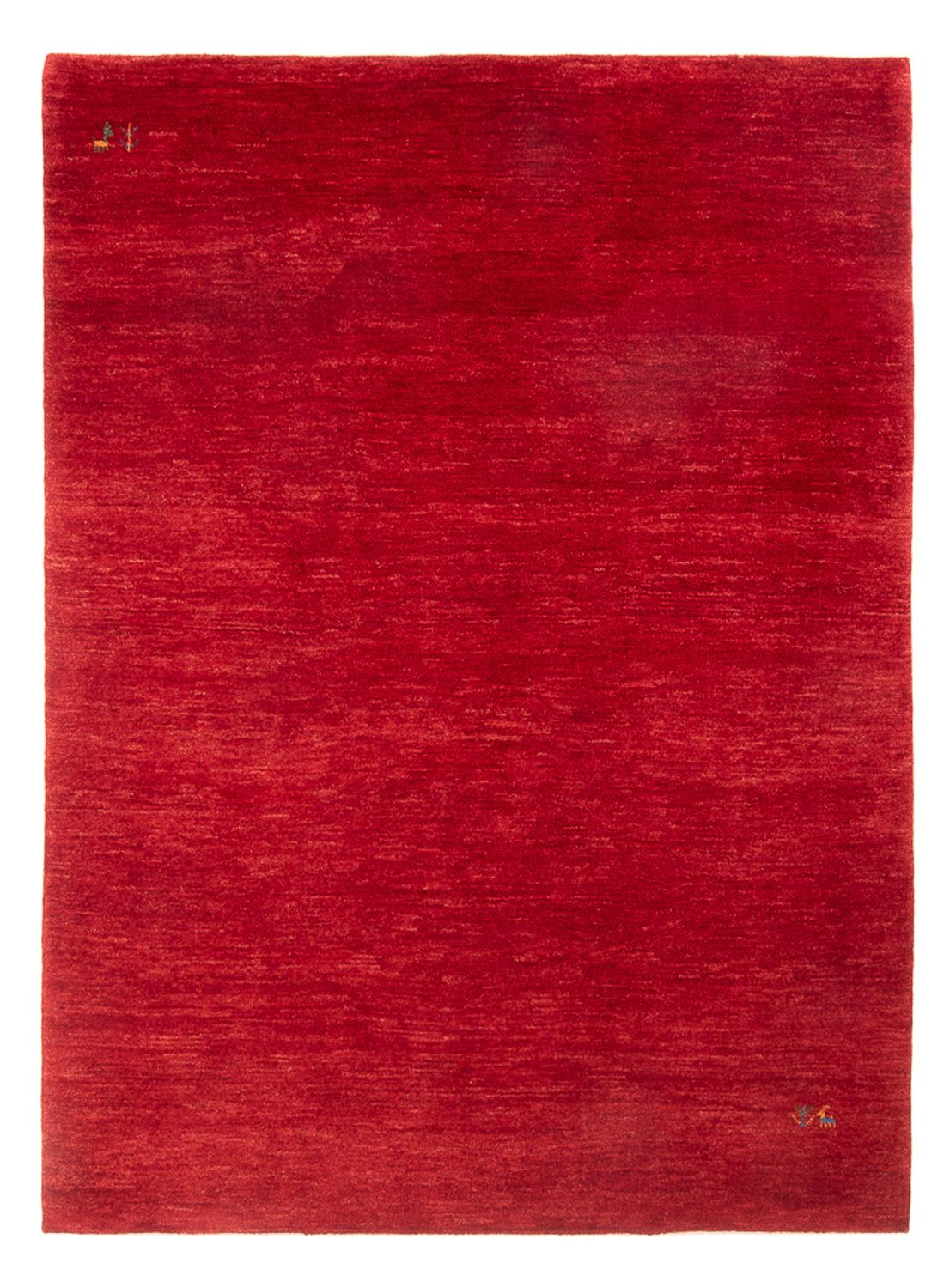Gabbeh-tæppe - Persisk - 226 x 171 cm - rød