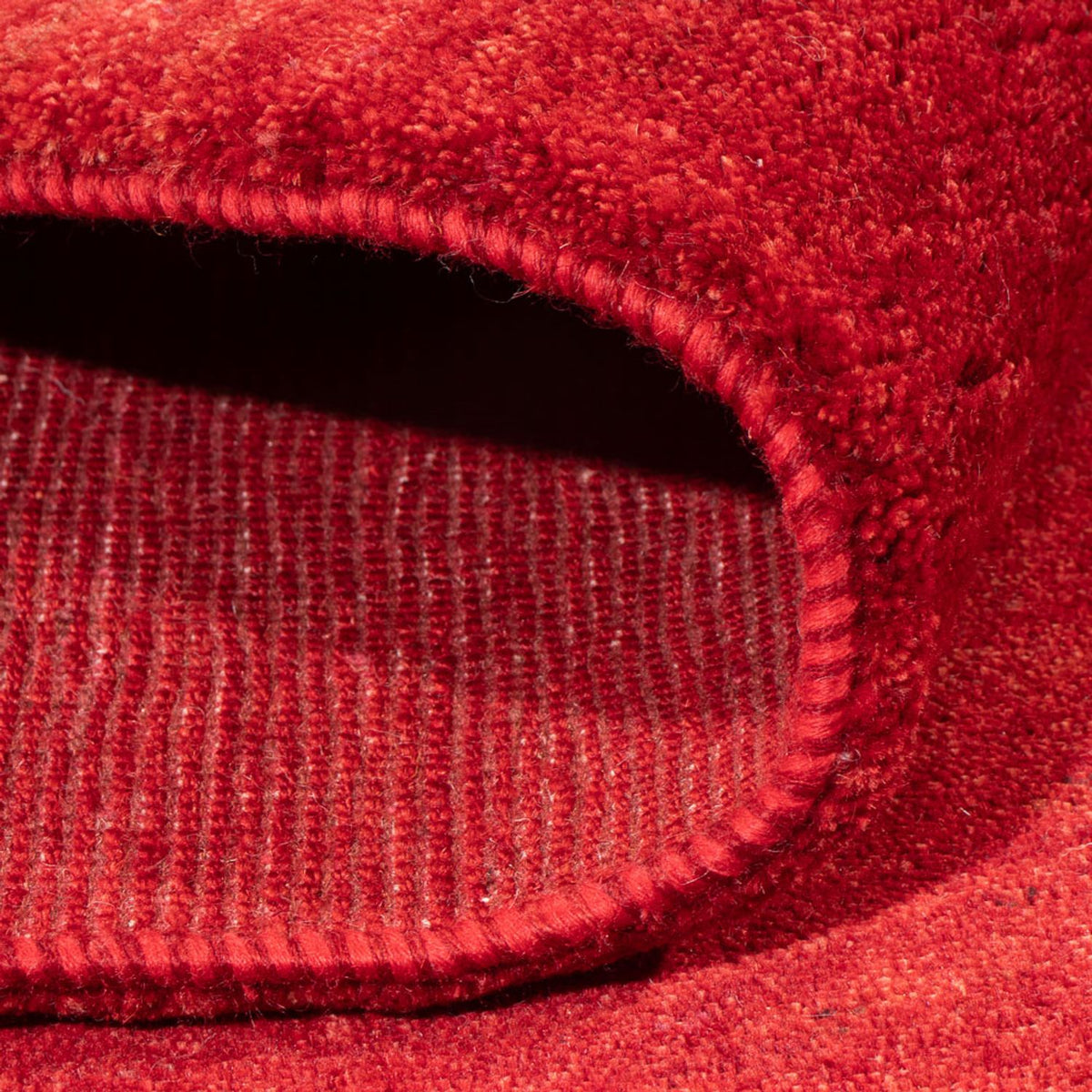 Gabbeh-tæppe - Persisk - 234 x 174 cm - rød